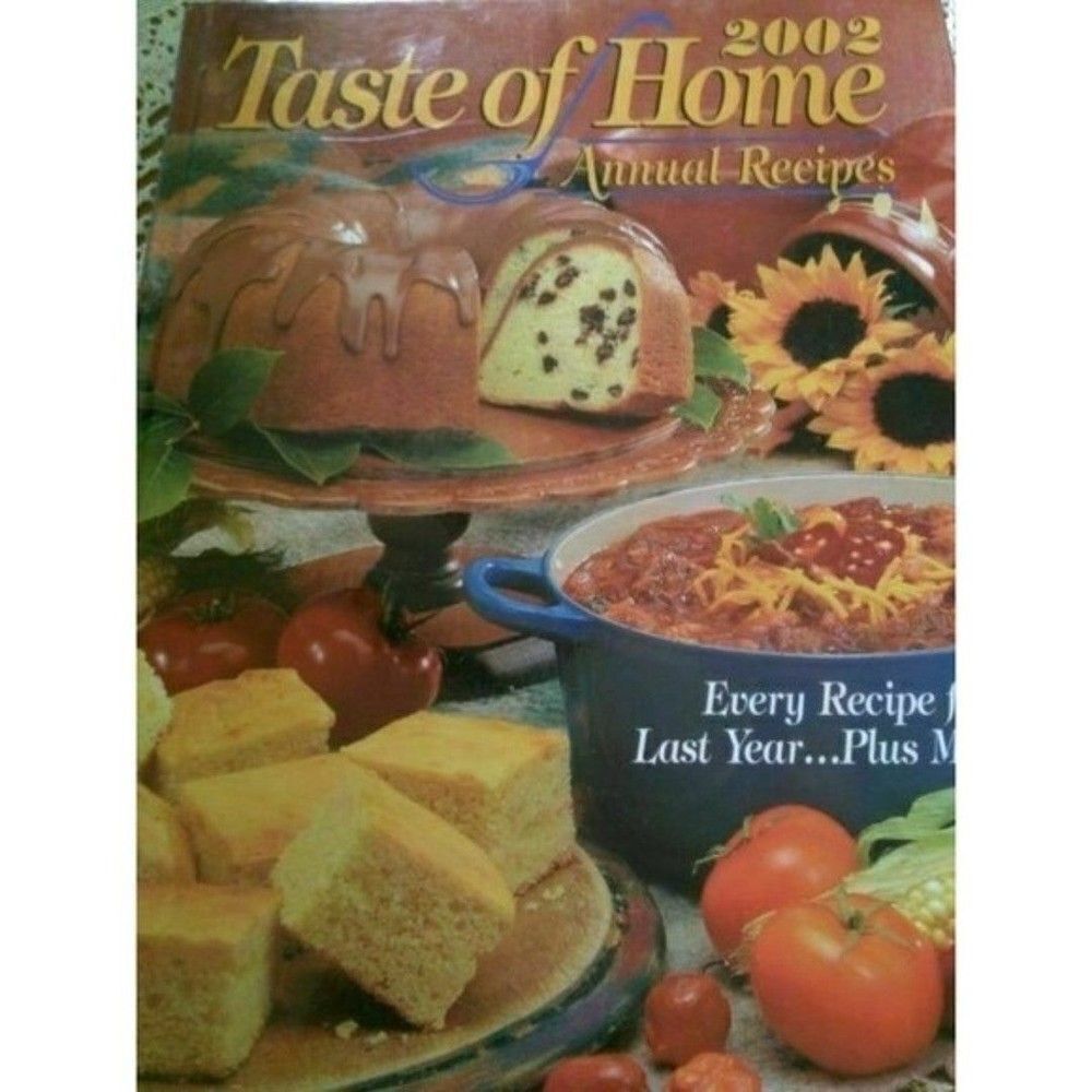 Taste of Home Annual Recipes 2002 Cookbook Book